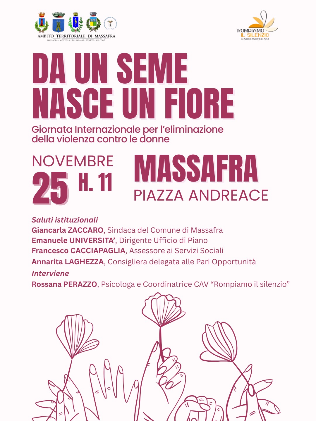 Giornata Internazionale per leliminazione della violenza contro le donne